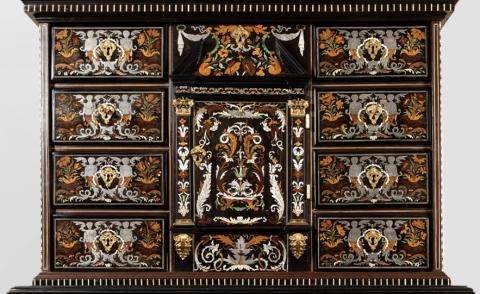 Cabinet attributed to Pierre Gole, Louis XIV period, ca. 1670.